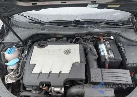 2009 Volkswagen Jetta Tdi из США, поврежденный, VIN 3VWRL71K79M090004